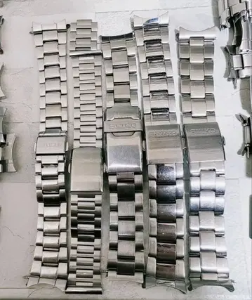 20mm SEIKO 정품 CITIZEN 정품 남성용 시계 벨트 5개 세트