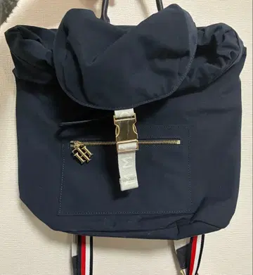 타미힐피거 네이비 백팩