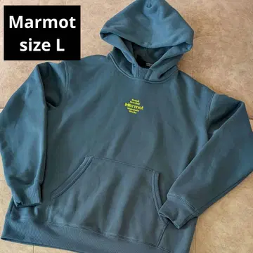 Marmot 후드 부착 후드티 마모트 맨투맨 트레이닝복 남성용 L