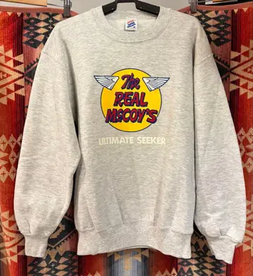 THE REAL McCOY'S 리얼 맥코이 맨투맨 USA제