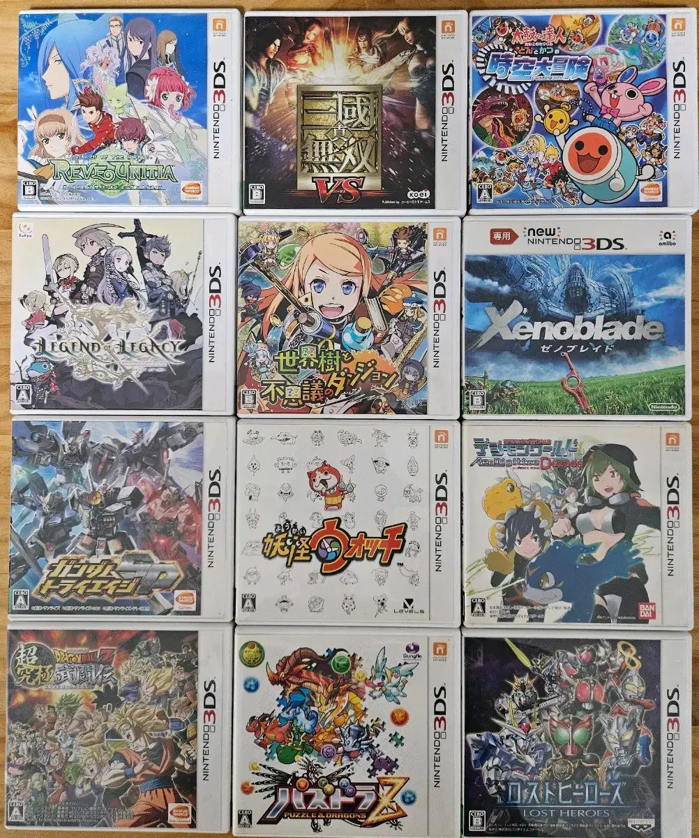 닌텐도 3DS 일본판/북미판 게임 판매합니다