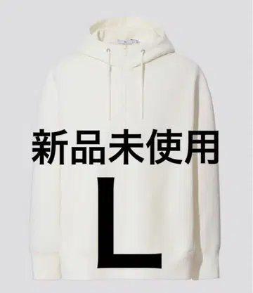 [새상품] UNIQLO 유니클로 +J 드라이 맨투맨 하프 지퍼 후드티