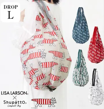 [ 새상품 ] 리사 라르손 슈파트 컴팩트 백 마이키 베이지 L 사이즈