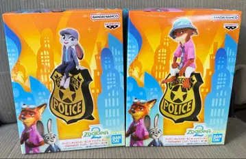 모니터 탑 피규어 주토피아2 닉 와일드 2개 세트