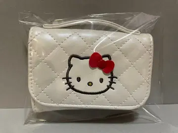 헬로키티 미니어처 퀼트 지갑형 코인 퍼스 화이트 산리오