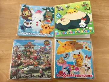 데코 캐릭터 씰 홀더 세트