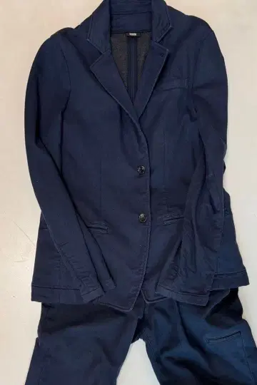 오니츠카타이거 셋업 수트 네이비