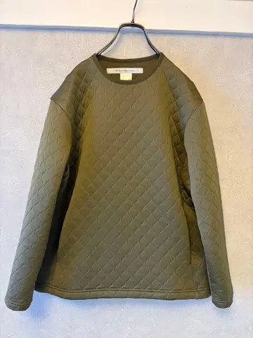 EEL Products 쿠션 트레이닝복 올리브 퀼팅 일본제