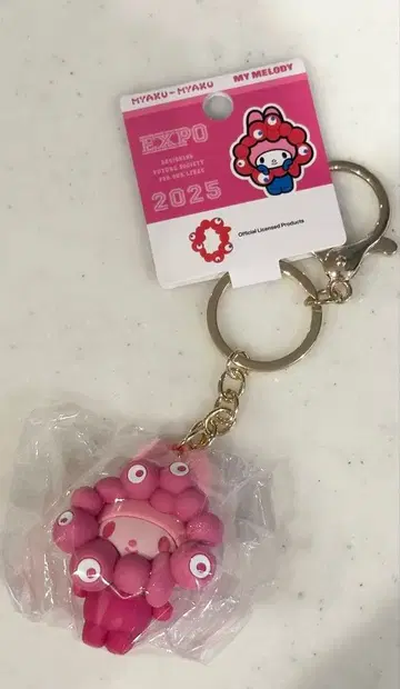 [ 미사용 새상품 ] 산리오 미야쿠미야쿠 마스코트 최애 컬러 마이멜로디