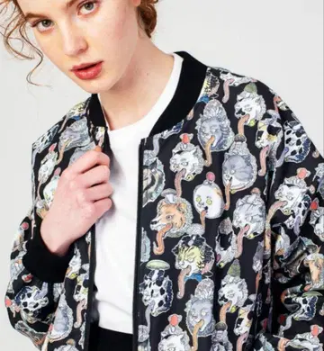 그라니프 이시쿠로 아야코 리버서블 자켓 고양이 혀 버섯