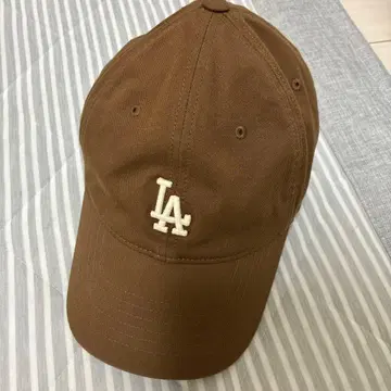 LA Dodgers 야구 모자 브라운