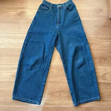 LEPSIM 커브 데님 팬츠