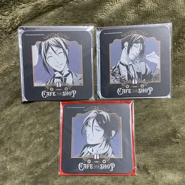 블랙 집사 비터 토끼 카페 혜택 코스터 세바스찬 세트