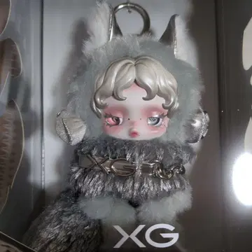 SKULLPANDA XG 봉제 인형 펜던트