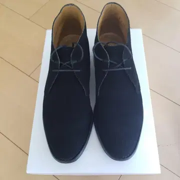 [ 새상품급 ] 로이드풋웨어 고급 처카 부츠 스웨이드 블랙 UK 6E