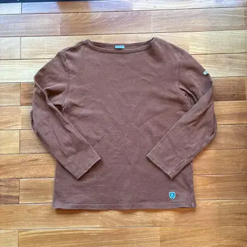 오어시발 보트넥 바스크 셔츠 9부