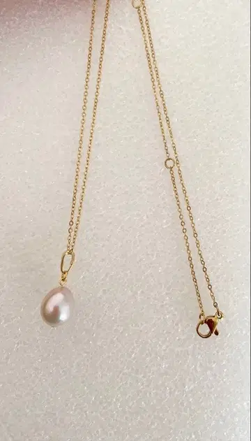 진주 펜던트 목걸이