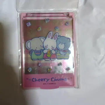 치어리 참스 Cheery Chums 미니 컴팩트 거울 헤이세이 레트로