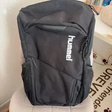hummel 블랙 백팩