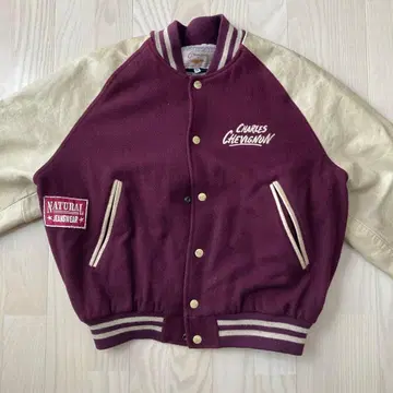 CHEVIGNON 바시티 자켓 (프랑스제).