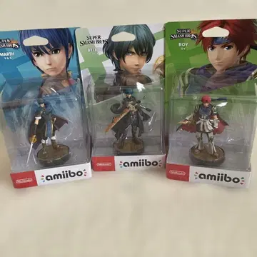 amiibo 피규어 3개 세트 마르스 베레스 로이