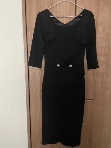 S 세인트 마리 원피스 블랙 CINEMATIQ