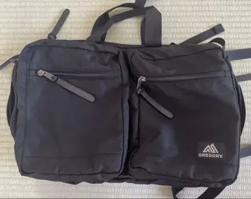 그레고리 GREGORY 블랙 비즈니스 백 노트북 수납