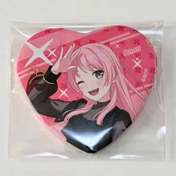 뱅드림 MyGO!!!!! 치하야 아논 하트 캔뱃지