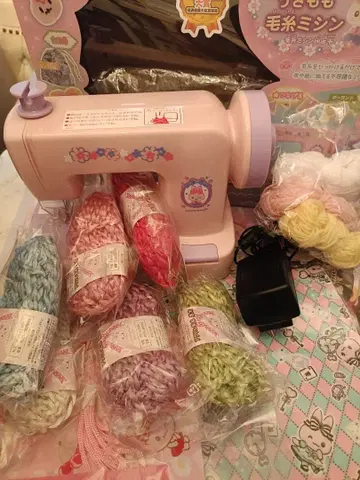 마더 가든 우사모모 털실 미싱 털실 세트 키트 세트