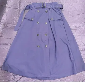 LOVELESS FIDELITY 네이비 플레어 스커트 36