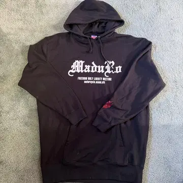 MaduRo 블랙 후디 XXL