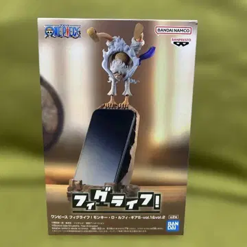 [미개봉 새상품] 원피스 피그라이프! 루피 스마트폰 스탠드 B 피규어