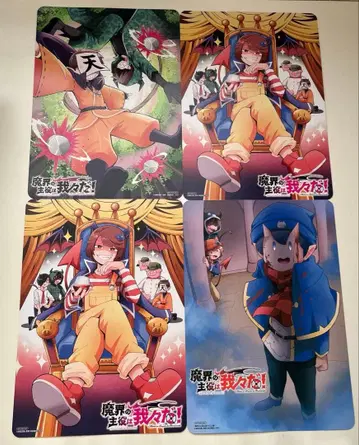 마신학원 바알마님 입학했습니다 A4 리버서블 비주얼 보드