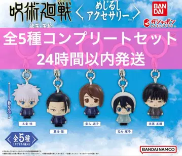 주술회전 회옥옥절 메지루시 액세서리 전 5종 컴플리트 세트
