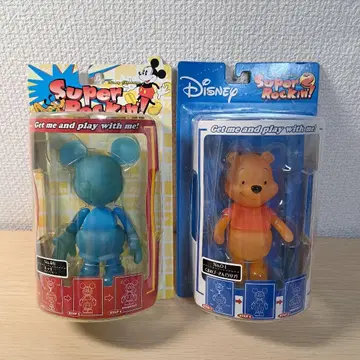 미키 & 푸우 Super Rockin! 피규어 2체 세트