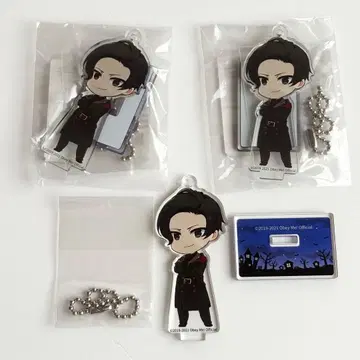 오베이 미 복권 아크릴 스탠드 키링 루시퍼