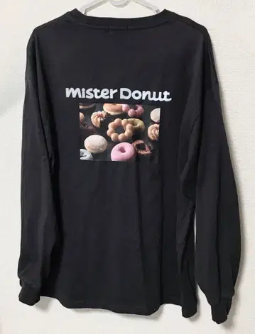미스터 도넛 Mister Donut x LEPSIM 사진 론T