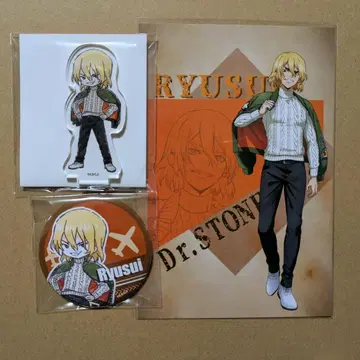 Dr.STONE 닥스토 류스이 플라이트 자켓