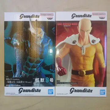 Grandista 원펀맨 괴수 8호 피규어 2점