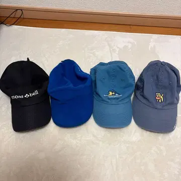 mont-bell 캡 4종 세트