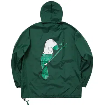 WHIMSY 새상품 나일론 패커블 아노락 후드티 풀오버