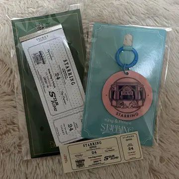 킹프리 팝업 한정판 아크릴 키링 영화 막 백 택 특전 스티커