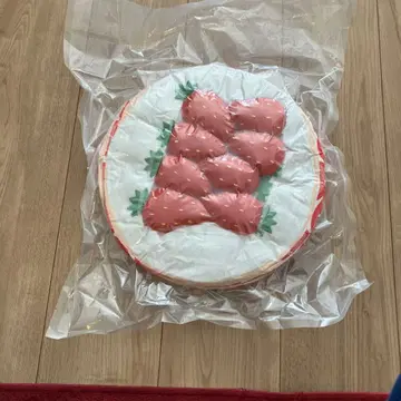 [다이토 한정판] 이치고 홀케이크 봉제 인형 쿠션 택 포함 새상품