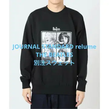 새상품급 저널 스탠다드 relume 비틀즈 별주 맨투맨 M