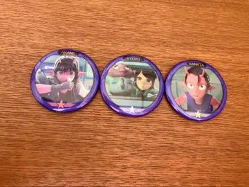 밀키 웨이 축광 캔뱃지 아카네 카나타 료코