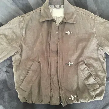 ZARA 차콜 그레이 점퍼 S 사이즈 파이어맨