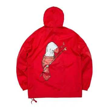 WHIMSY 새상품 나일론 패커블 아노락 후드티 풀오버