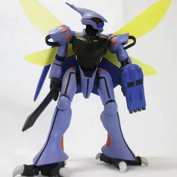 성전사 단바인 가동식 피규어 AURA BATTLER IN ACTION