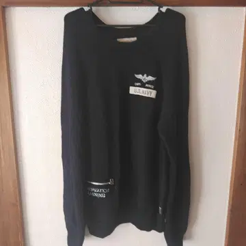 AVIREX 네이비 컬러 니트 L