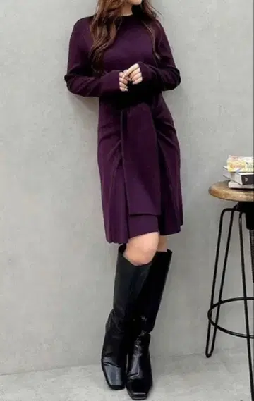 머큐리 듀오 니트 원피스